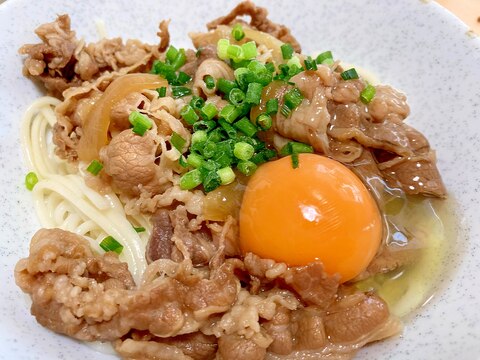 釜揚げ牛皿うどん